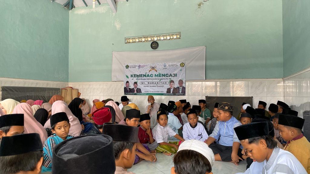 MI NURANIYAH Memeriahkan Hari Amal Bhakti dengan Kegiatan “Kemenag Mengaji”